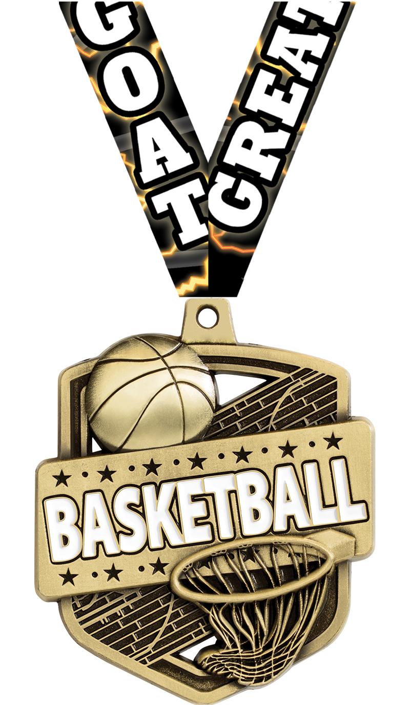 2.25"ADMIRAL BASKETBALL MDL GD