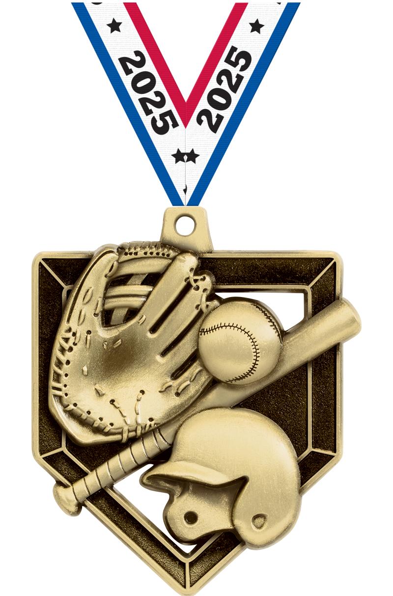 2.25" ADMIRAL BASEBALL MDL GD