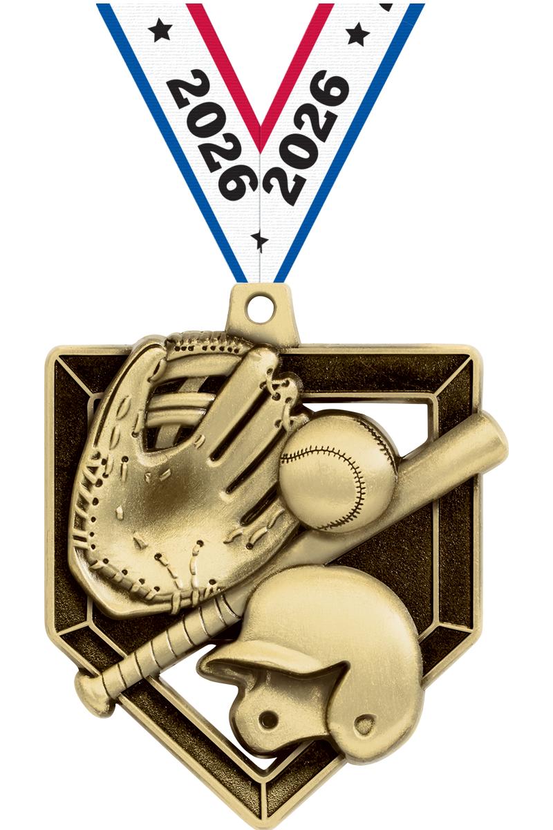 2.25" ADMIRAL BASEBALL MDL GD