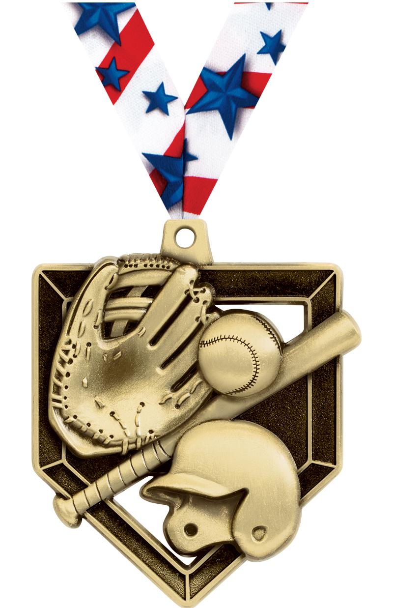 2.25" ADMIRAL BASEBALL MDL GD