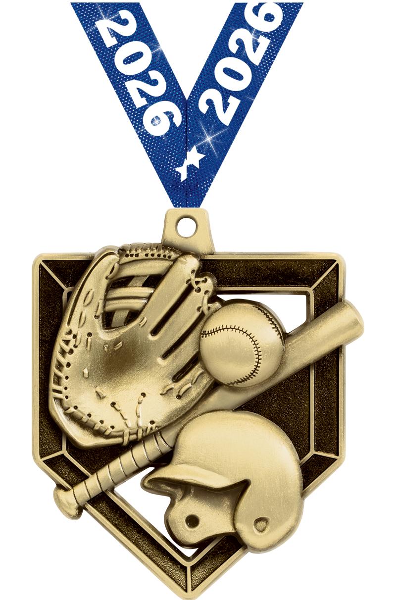 2.25" ADMIRAL BASEBALL MDL GD