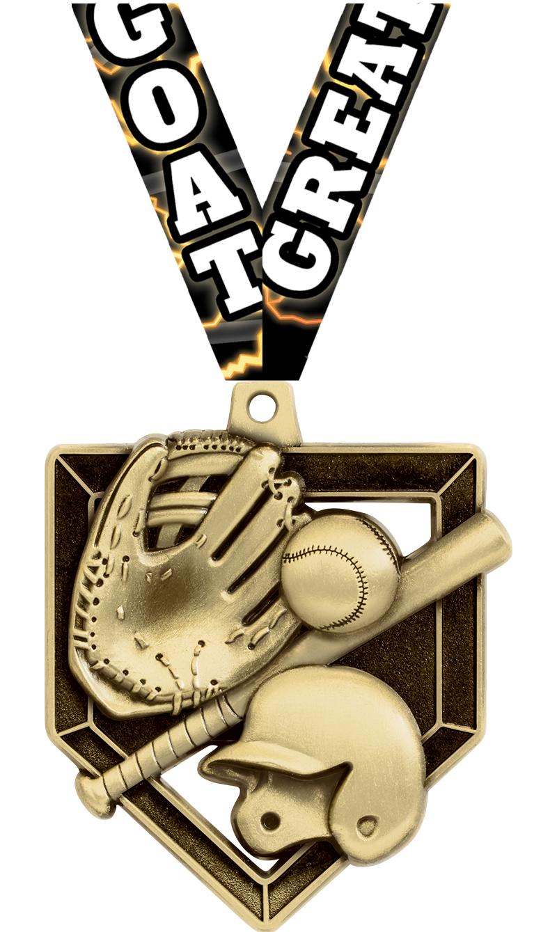 2.25" ADMIRAL BASEBALL MDL GD