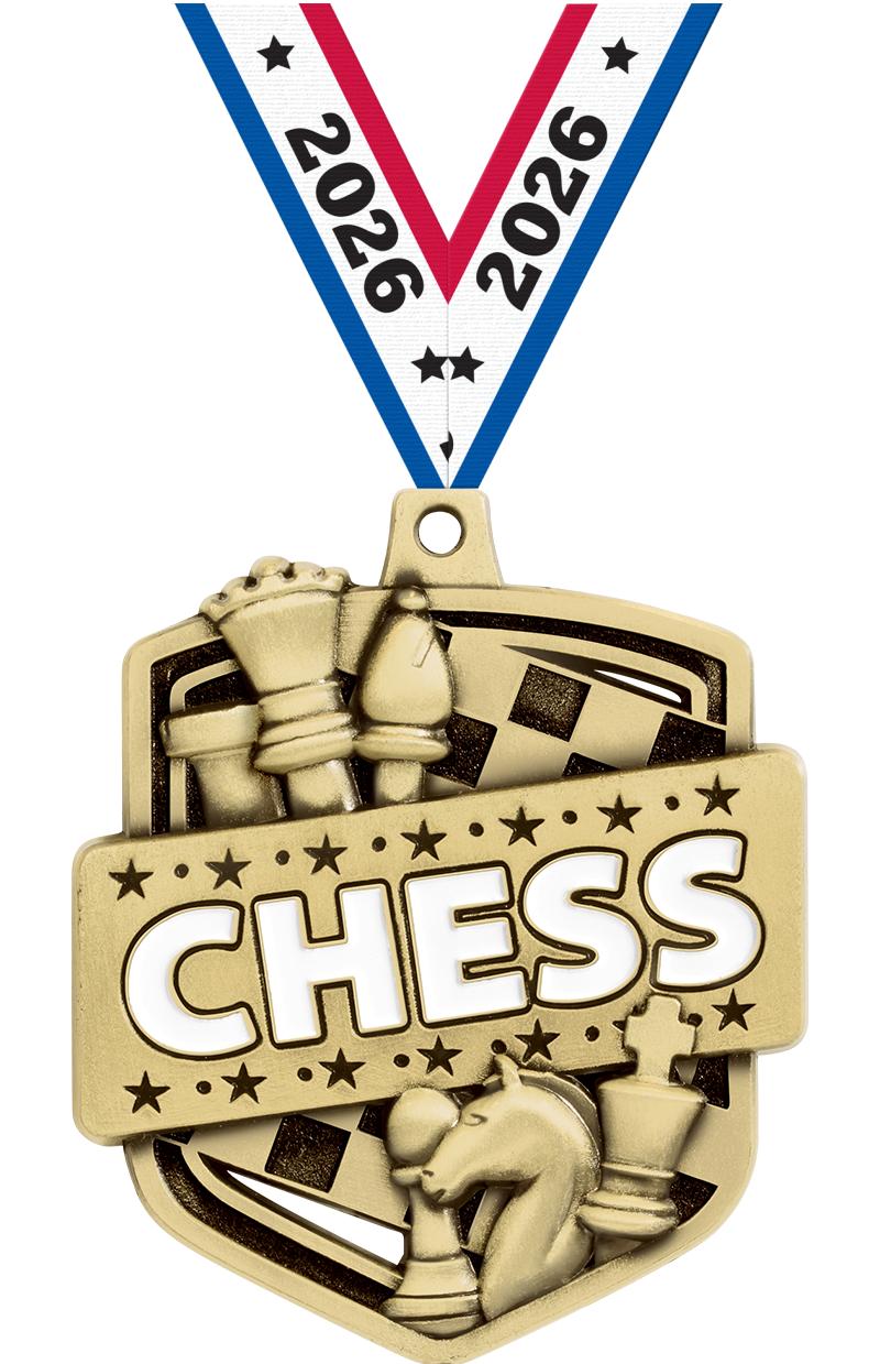 2.25" ADMIRAL CHESS MDL GD