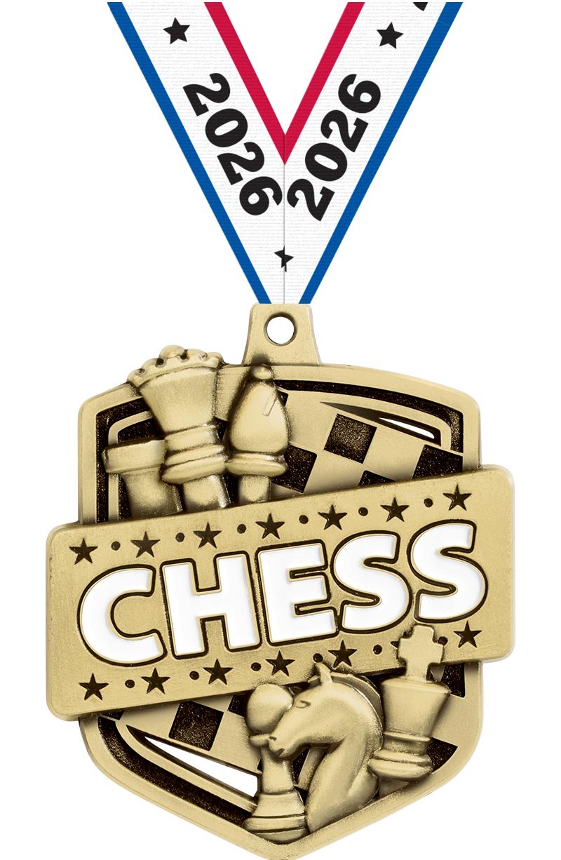 2.25" ADMIRAL CHESS MDL GD