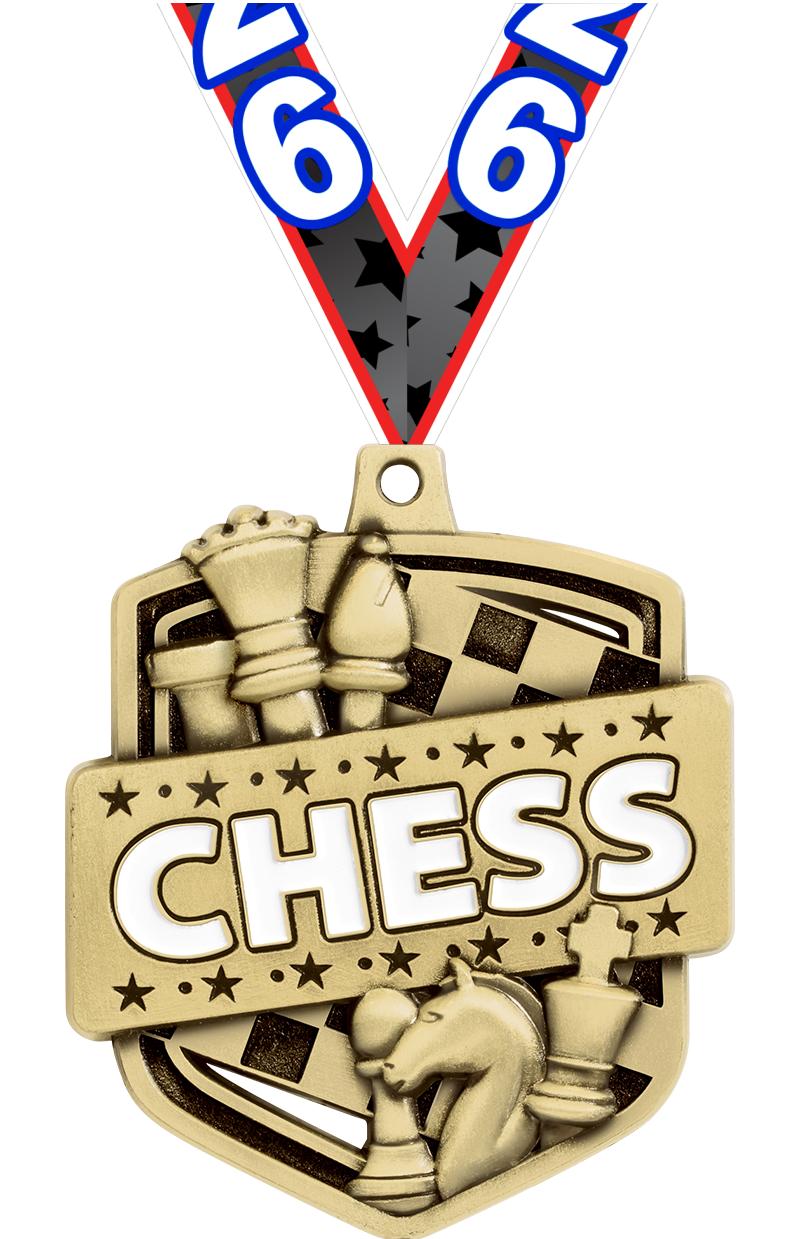 2.25" ADMIRAL CHESS MDL GD