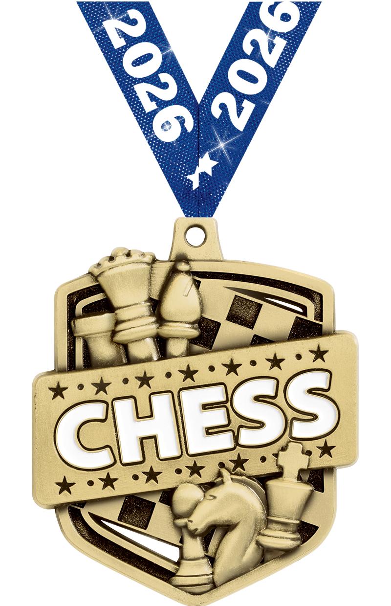 2.25" ADMIRAL CHESS MDL GD