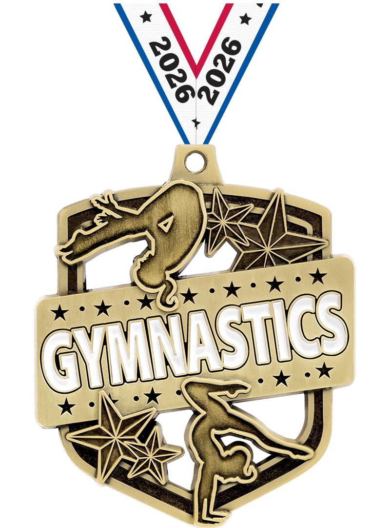 2.25"ADMIRAL GYMNASTICS MDL GD