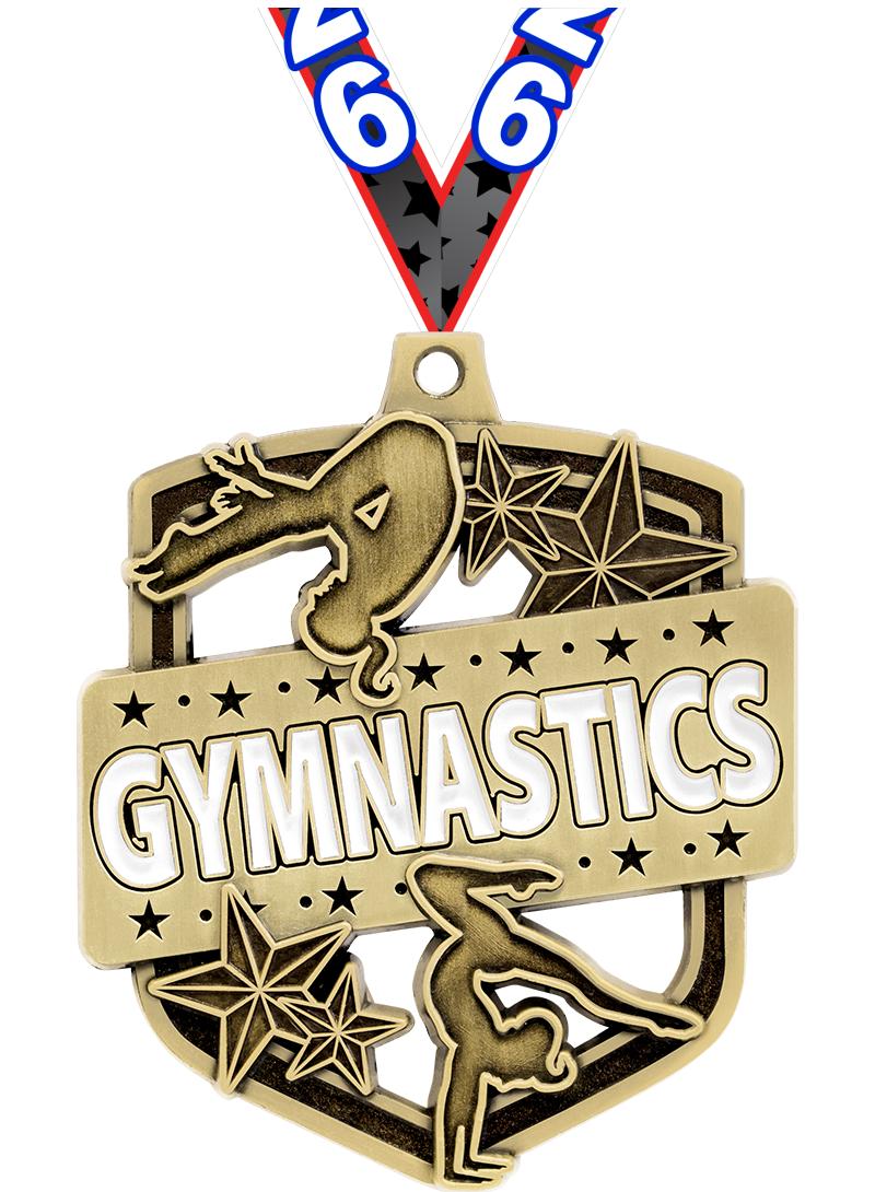 2.25"ADMIRAL GYMNASTICS MDL GD