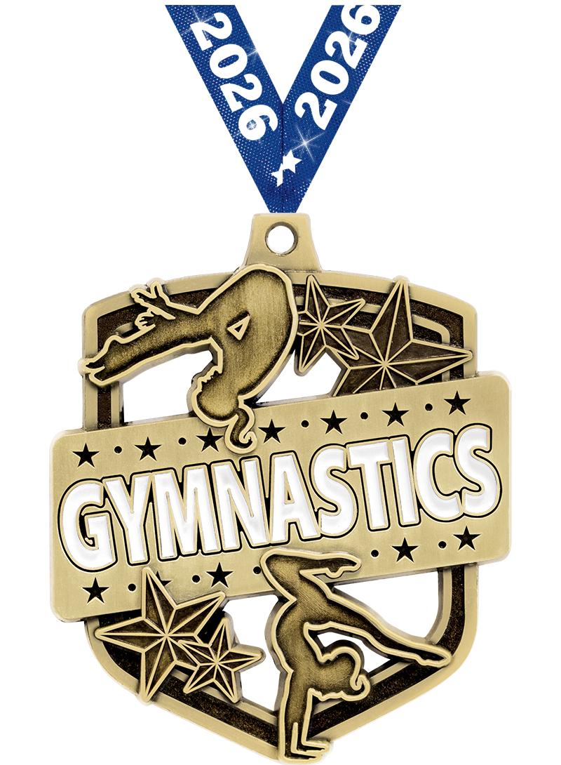 2.25"ADMIRAL GYMNASTICS MDL GD