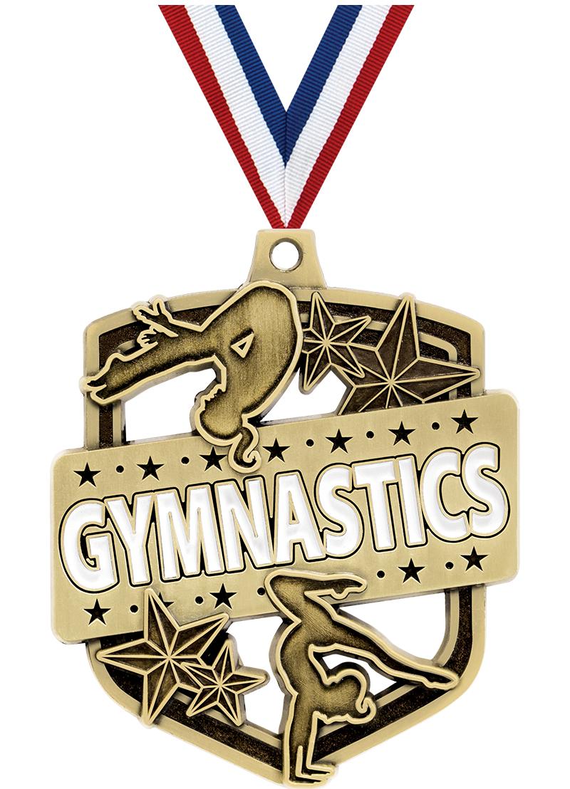 2.25"ADMIRAL GYMNASTICS MDL GD