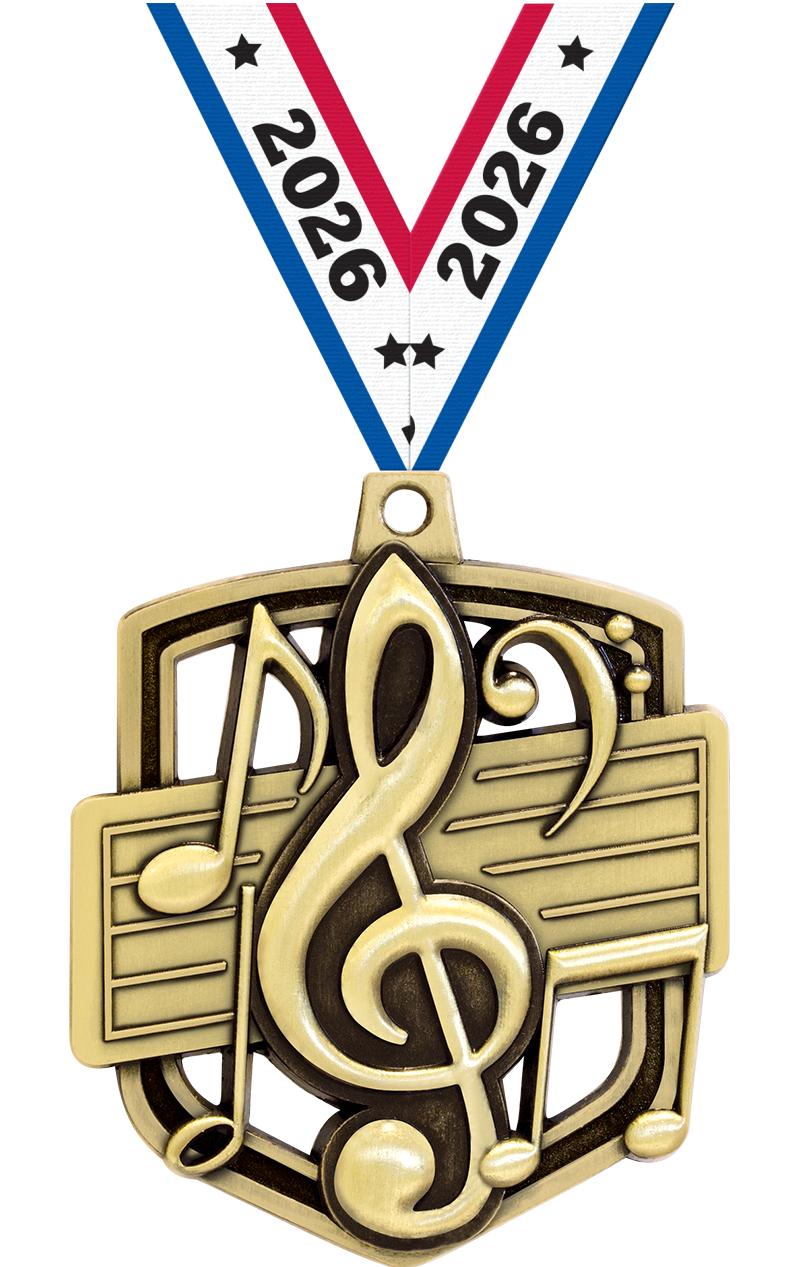 2.25" ADMIRAL MUSIC MDL GD