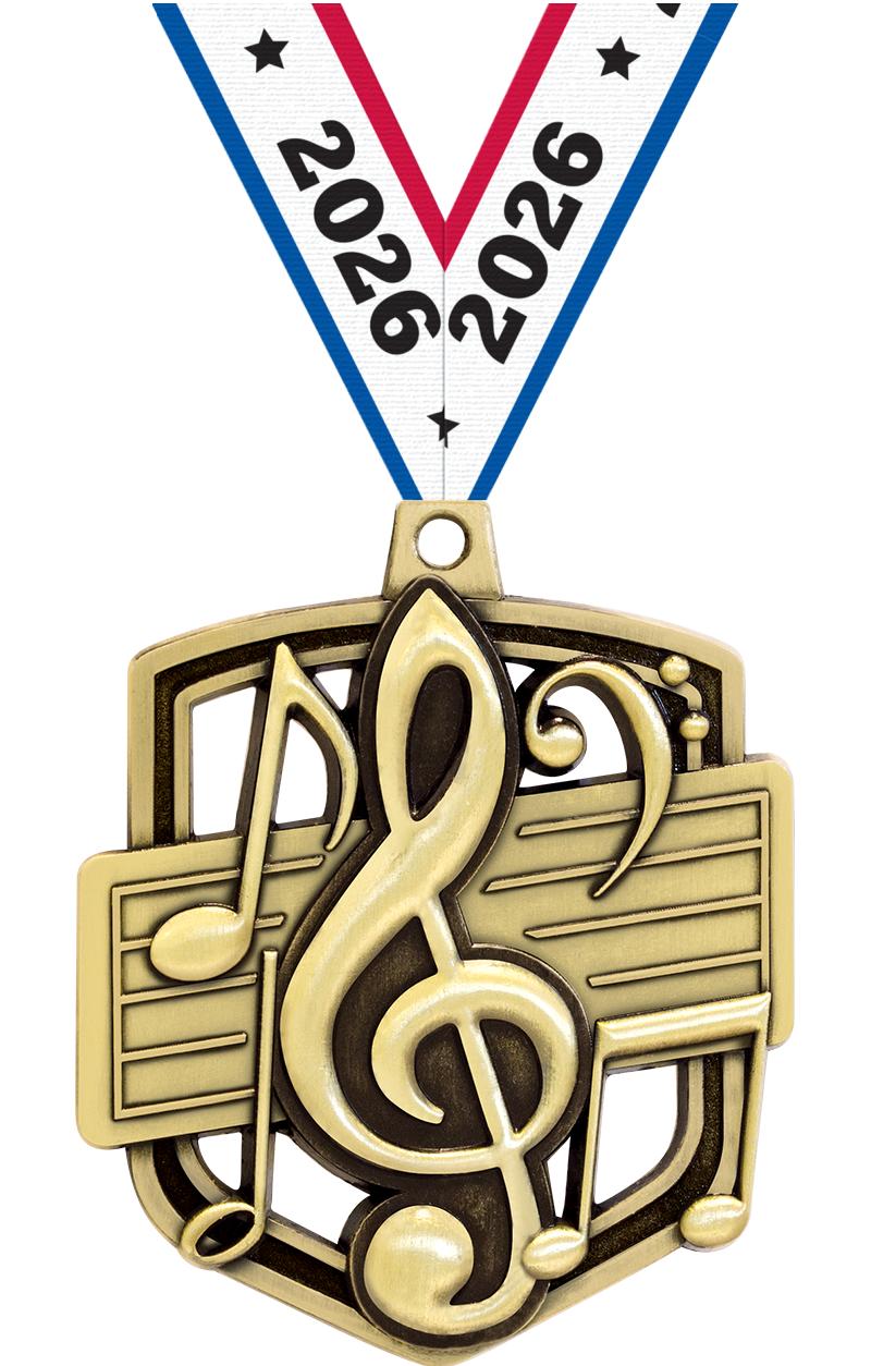 2.25" ADMIRAL MUSIC MDL GD