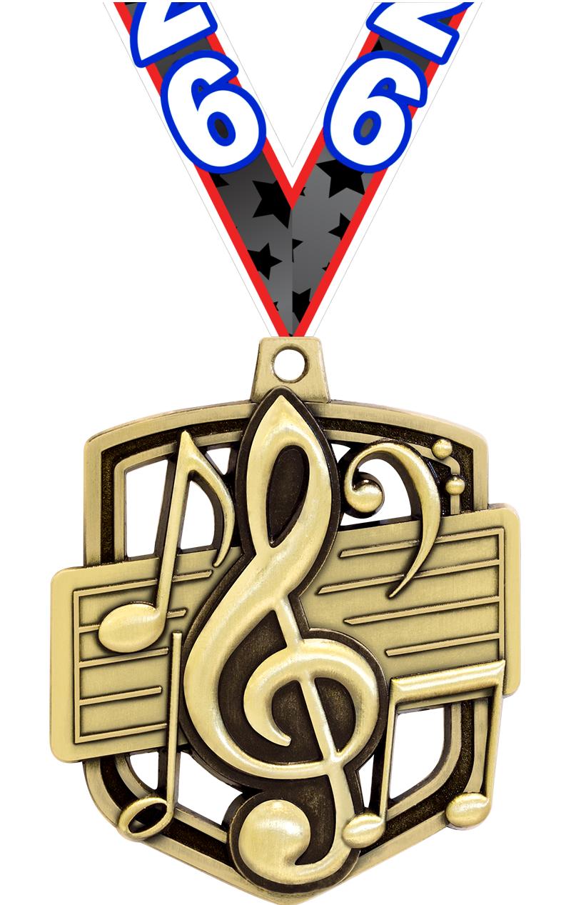 2.25" ADMIRAL MUSIC MDL GD