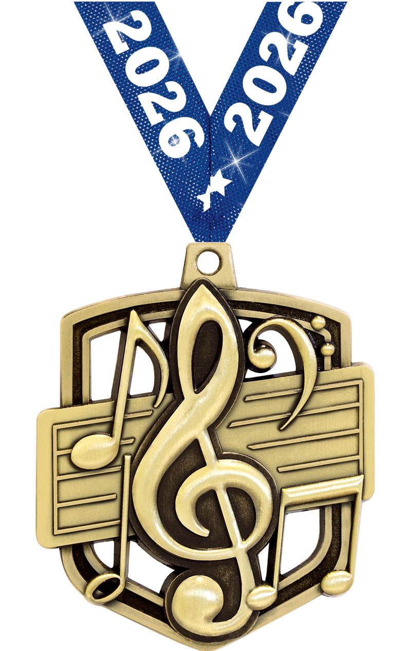 2.25" ADMIRAL MUSIC MDL GD