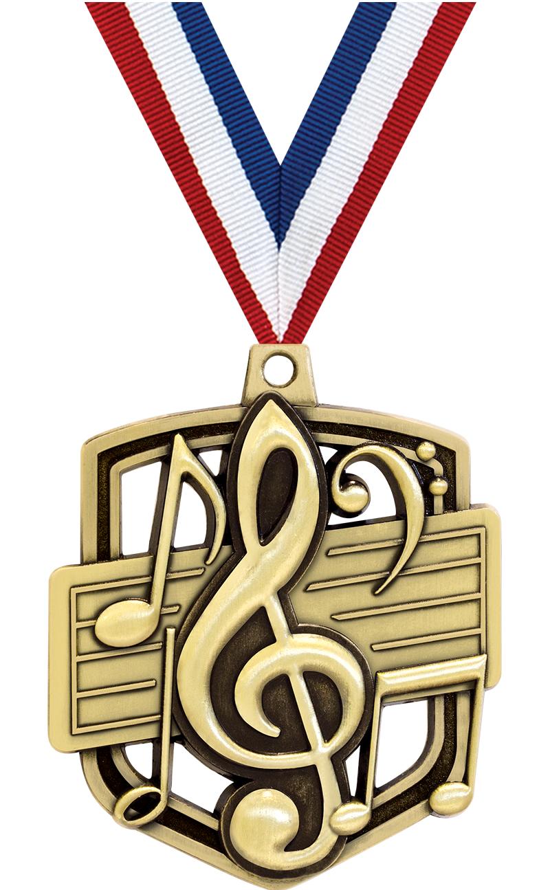 2.25" ADMIRAL MUSIC MDL GD