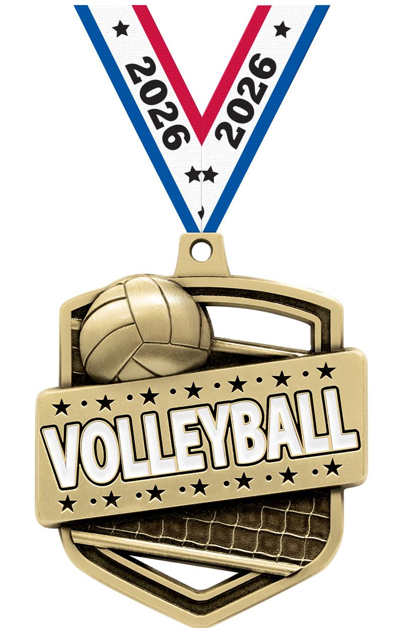 2.25"ADMIRAL VOLLEYBALL MDL GD