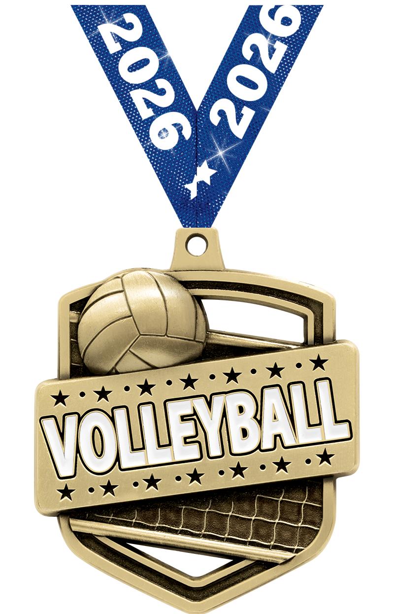 2.25"ADMIRAL VOLLEYBALL MDL GD