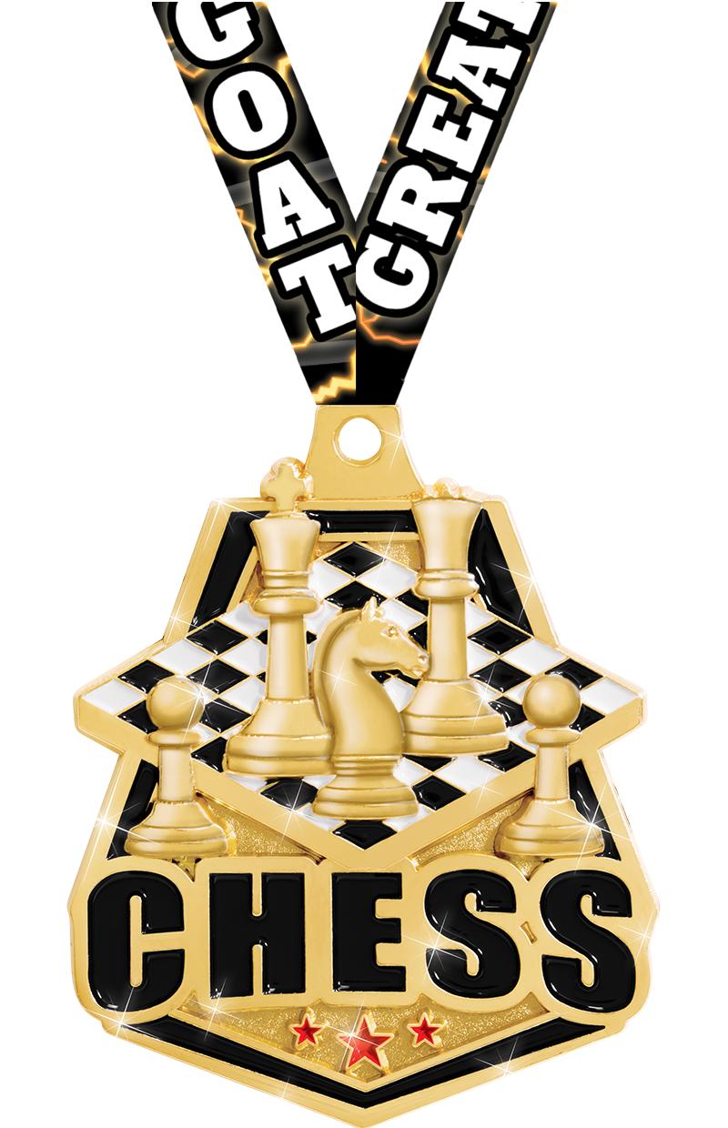 2"SHINY CAPTAIN CHESS MD GD