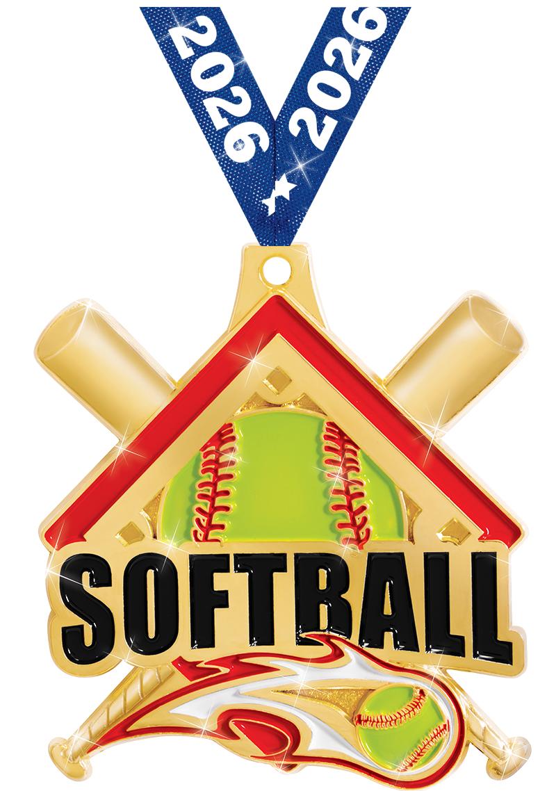 2"SHINY CAPTAIN SOFTBALL MD GD