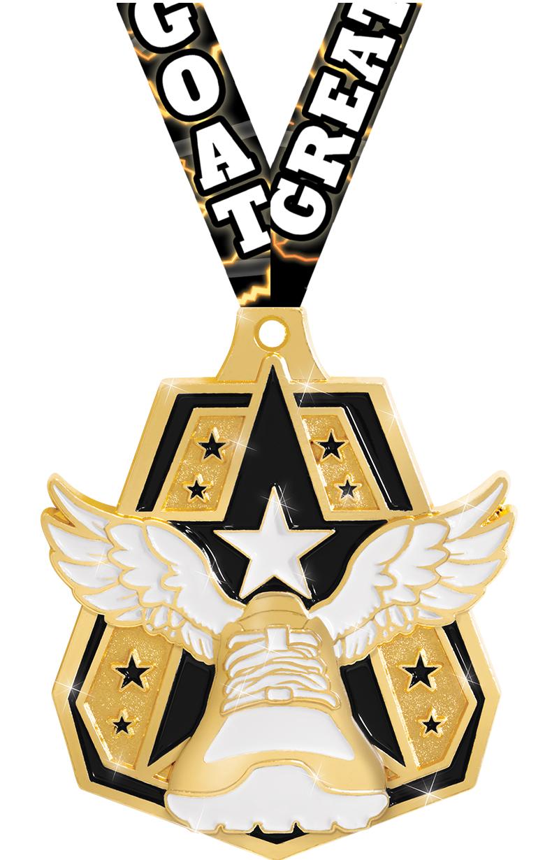 2"SHINY CAPTAIN WINGED FOOT GD