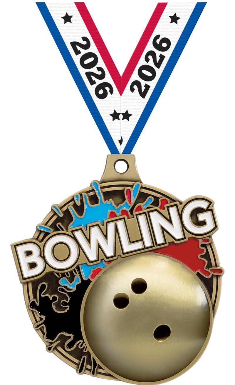 2" SPLASH BOWLING MDL GOLD