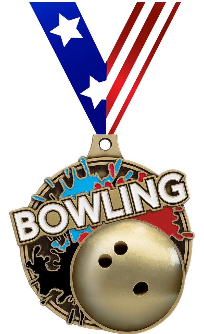 2" SPLASH BOWLING MDL GOLD
