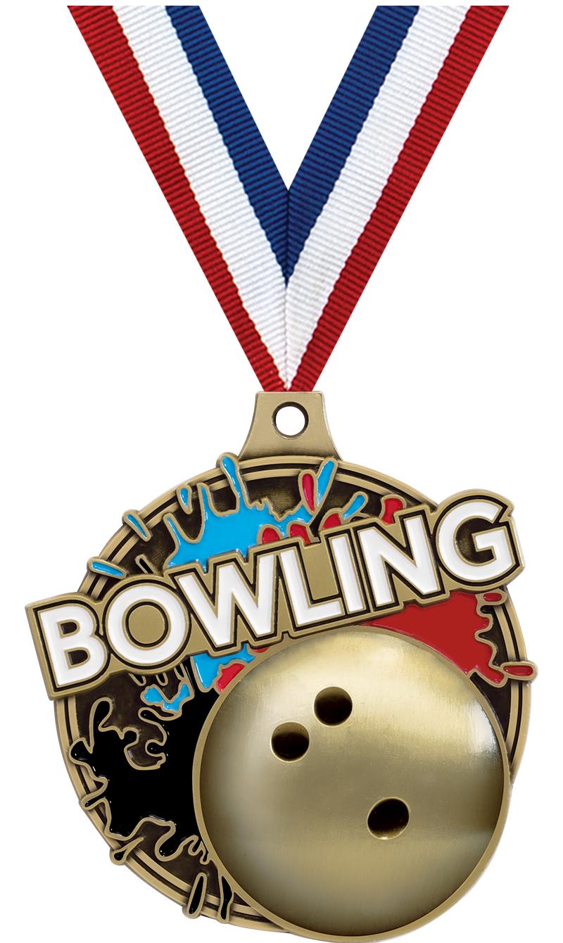 2" SPLASH BOWLING MDL GOLD