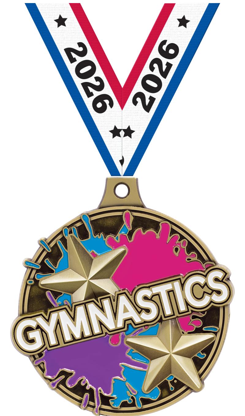 2" SPLSH GYMNASTICS MDL GOLD