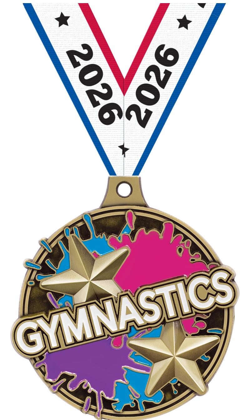 2" SPLSH GYMNASTICS MDL GOLD