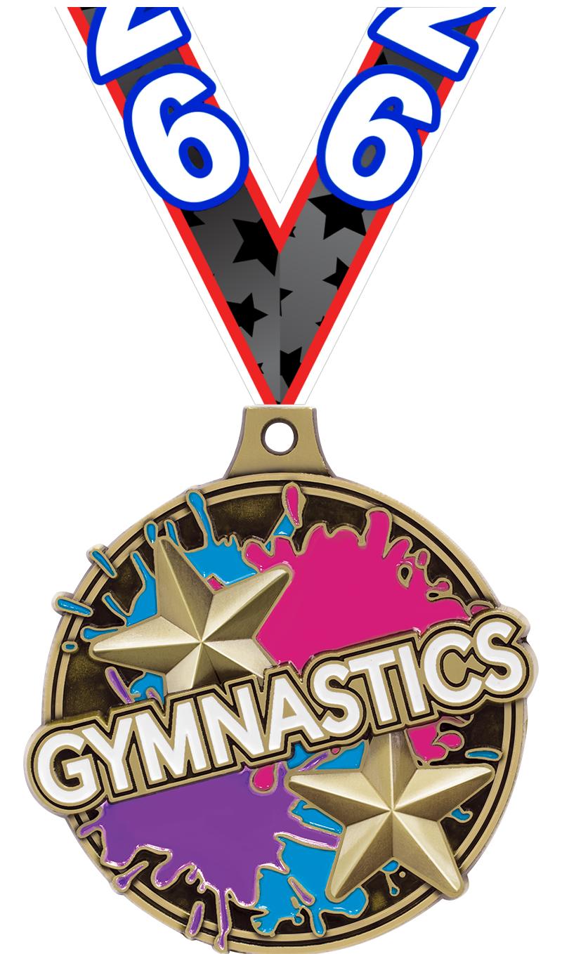 2" SPLSH GYMNASTICS MDL GOLD
