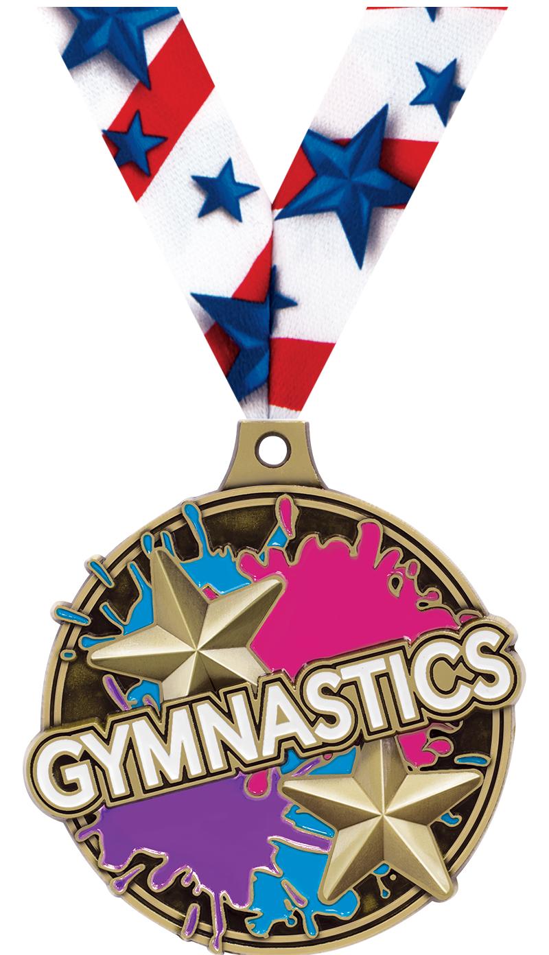 2" SPLSH GYMNASTICS MDL GOLD