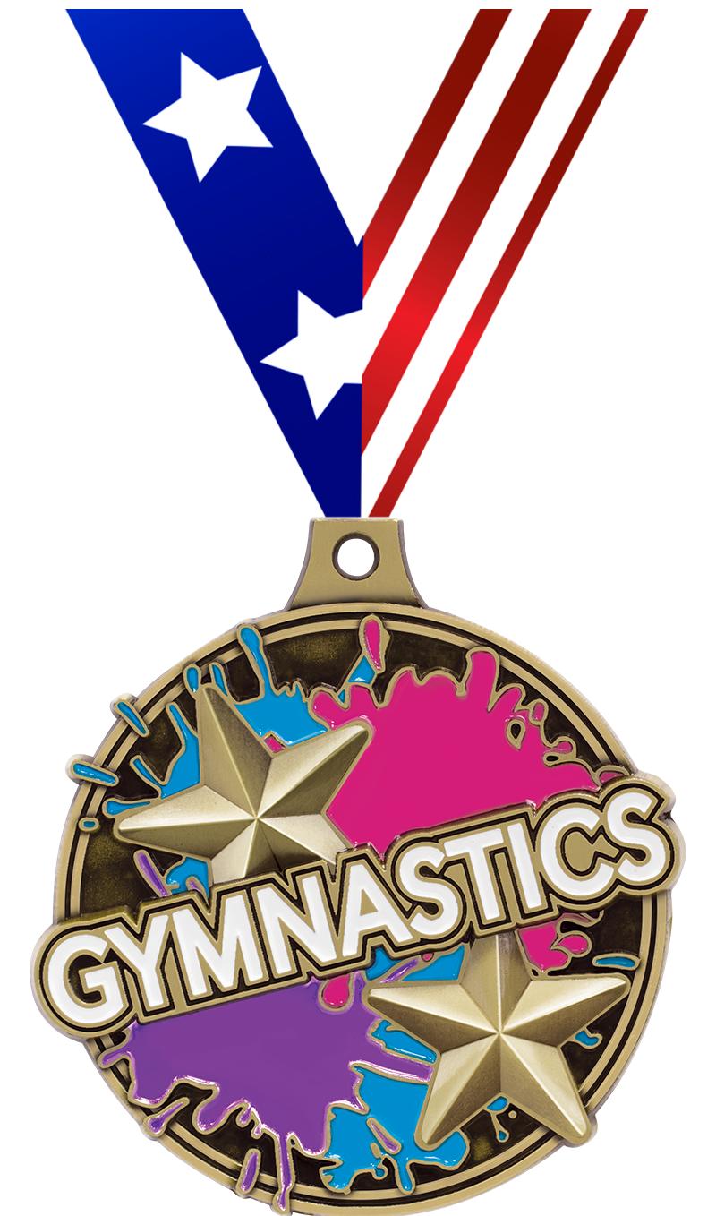 2" SPLSH GYMNASTICS MDL GOLD