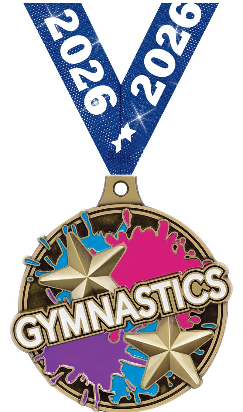 2" SPLSH GYMNASTICS MDL GOLD