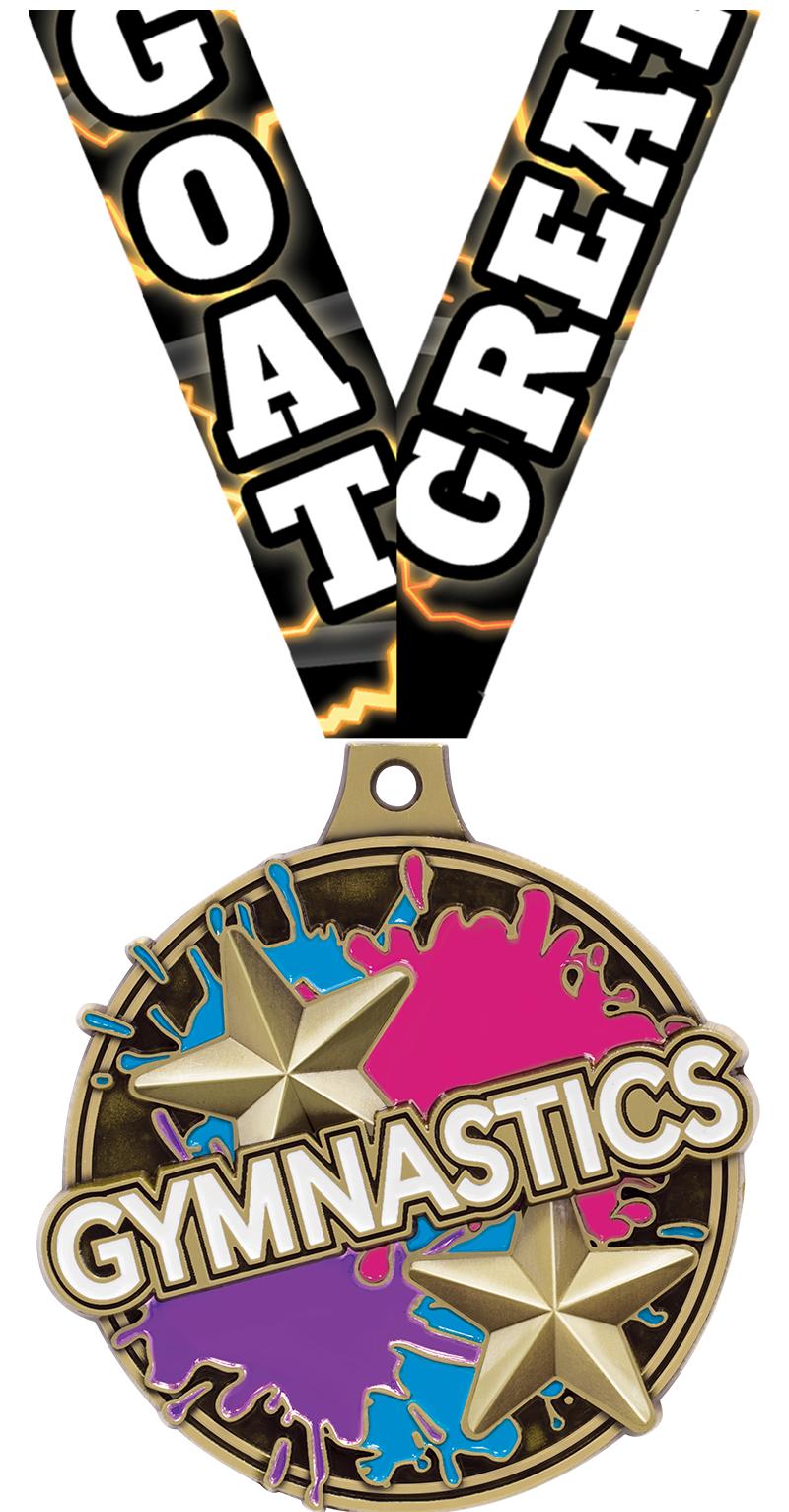 2" SPLSH GYMNASTICS MDL GOLD