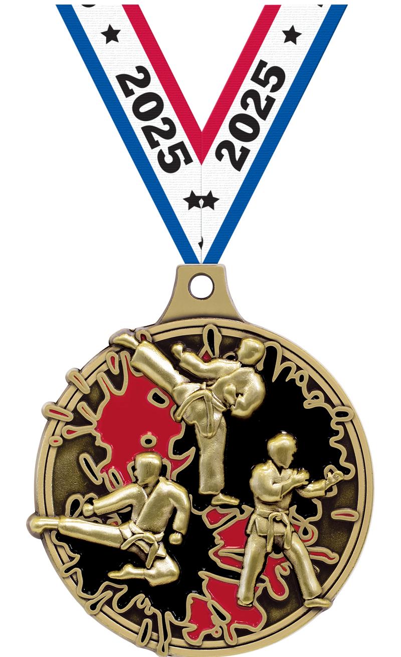 2" SPLSH MRTAL ARTS MDL GOLD