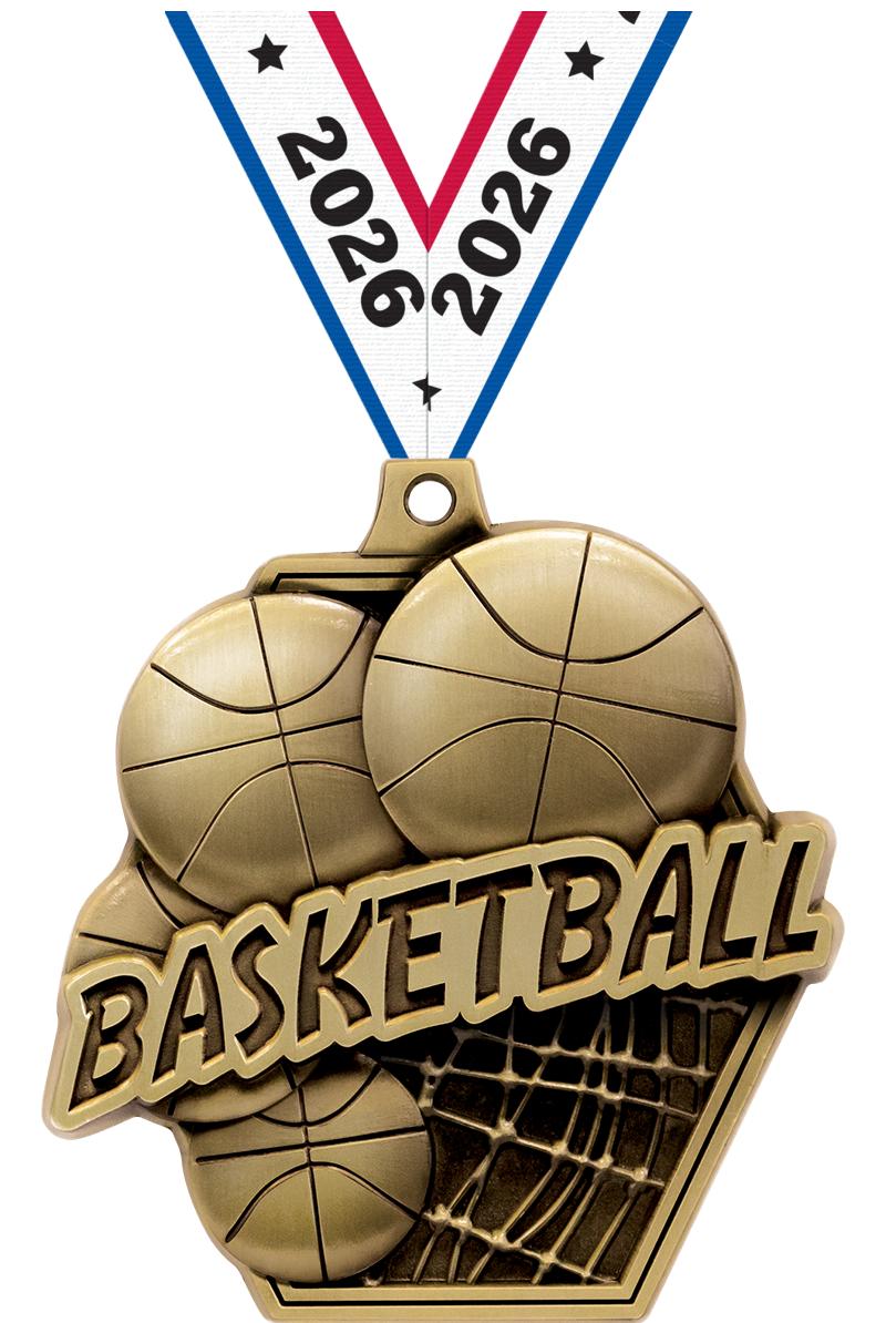 2.25" MASTERS BASKETBALL GD