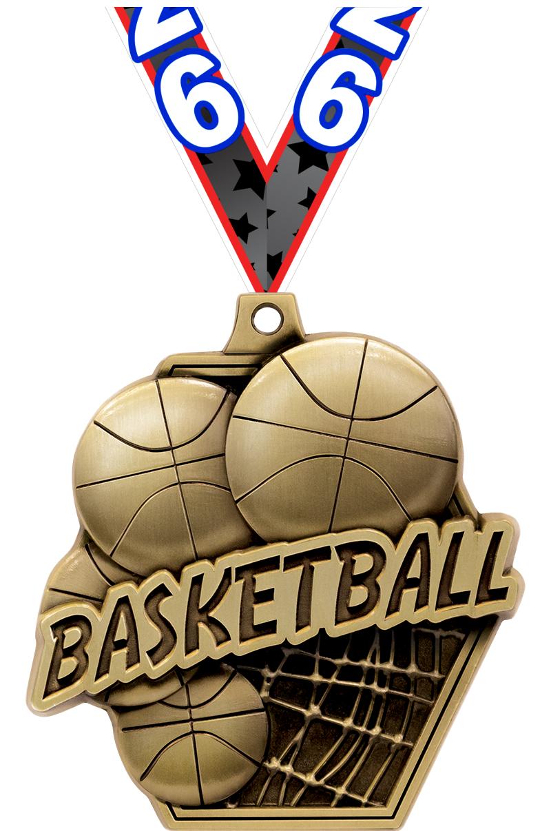 2.25" MASTERS BASKETBALL GD