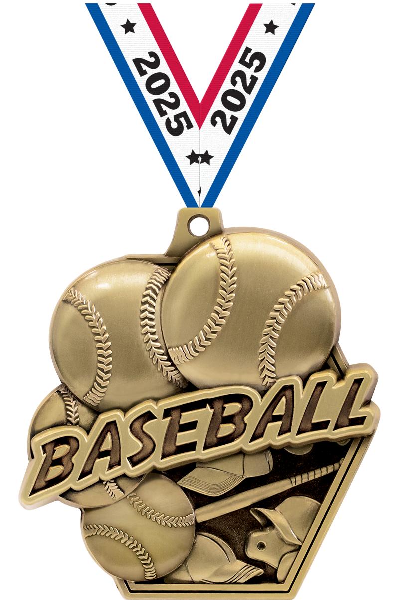 2.25" MASTERS BASEBALL MDL GD