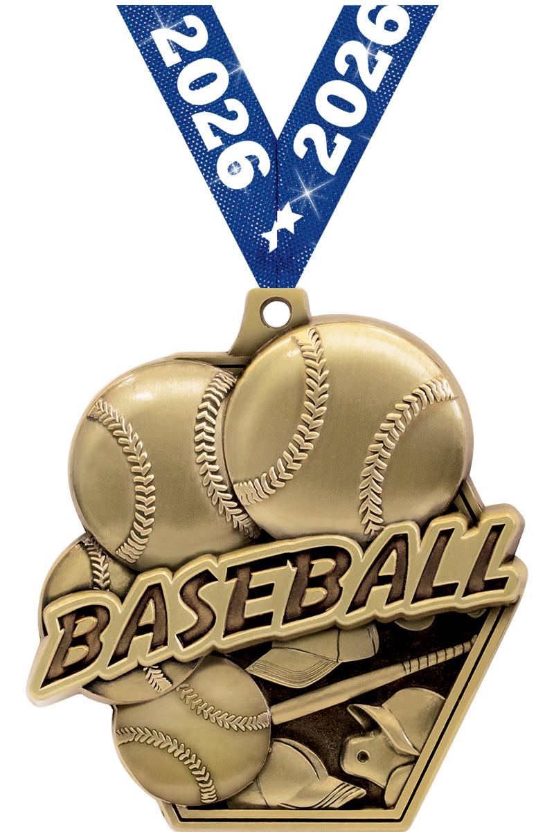 2.25" MASTERS BASEBALL MDL GD