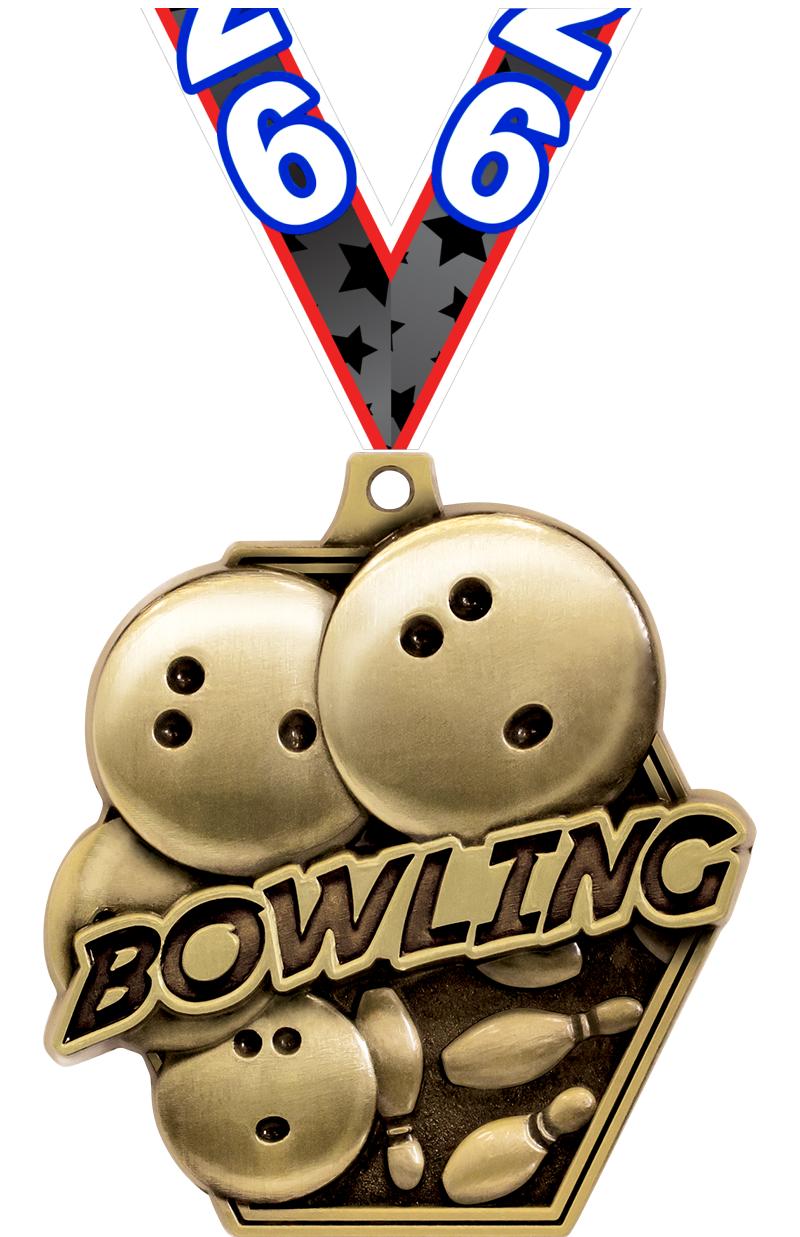 2.25" MASTERS BOWLING MDL GD