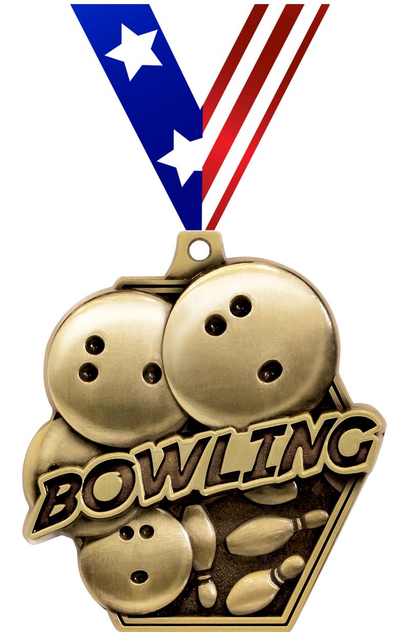 2.25" MASTERS BOWLING MDL GD