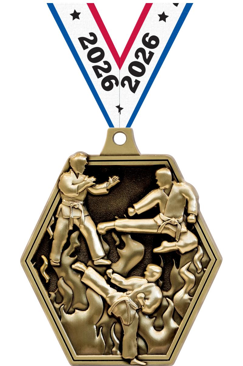 2.25" MASTERS MARTIAL ARTS GD