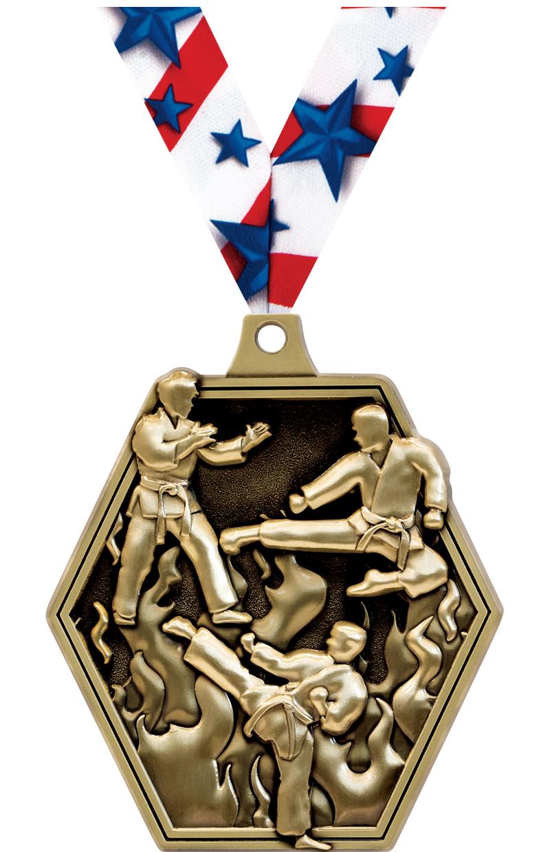 2.25" MASTERS MARTIAL ARTS GD