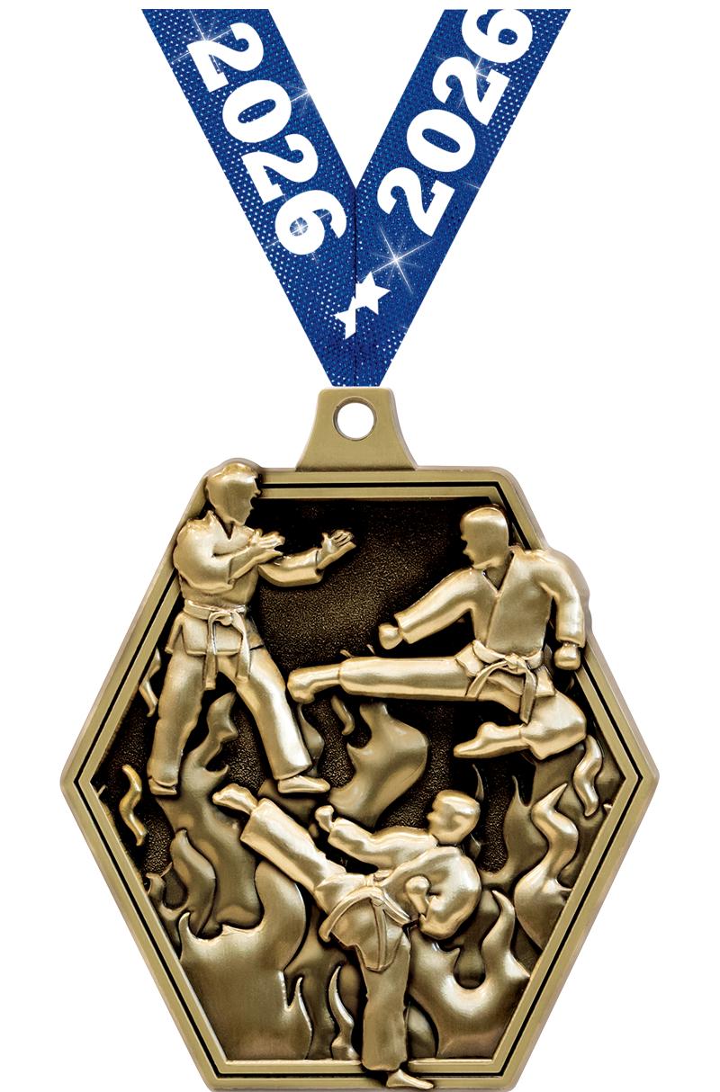 2.25" MASTERS MARTIAL ARTS GD