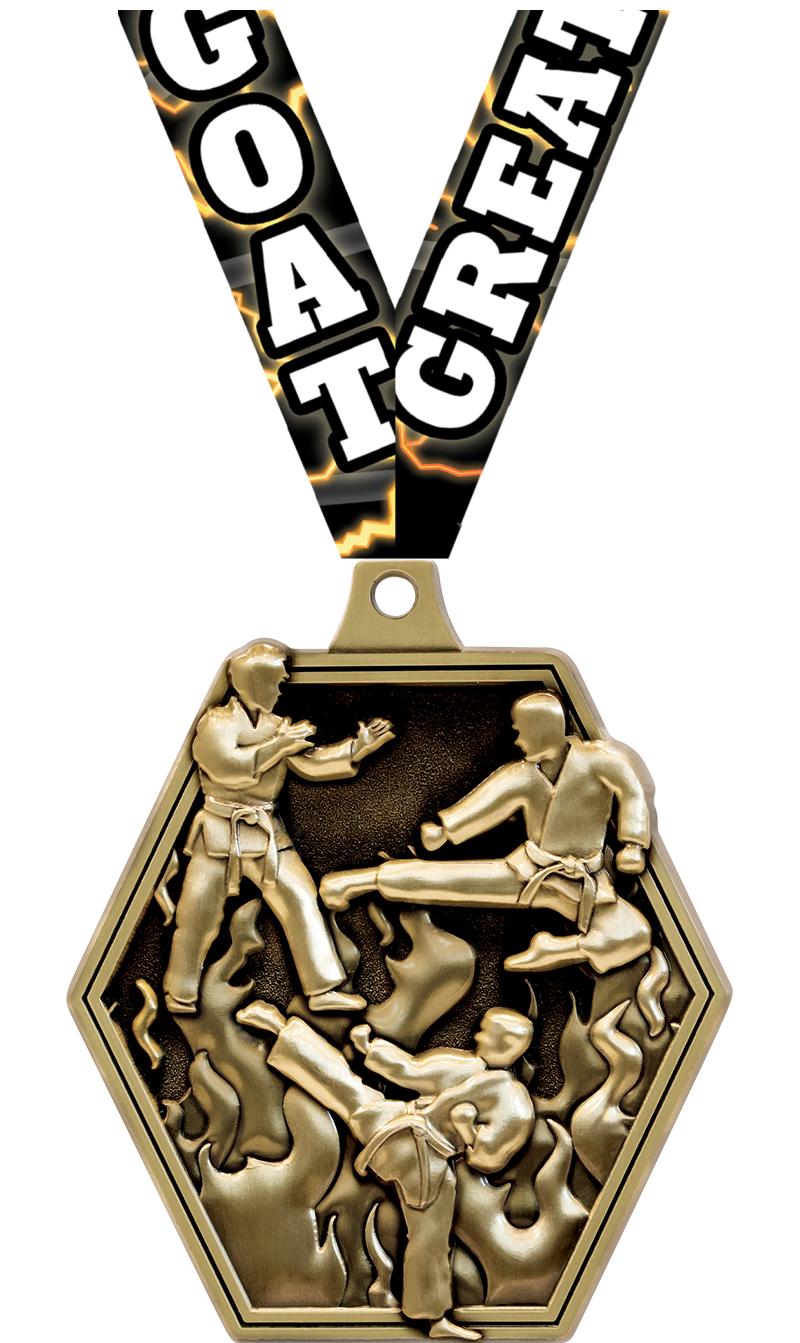 2.25" MASTERS MARTIAL ARTS GD