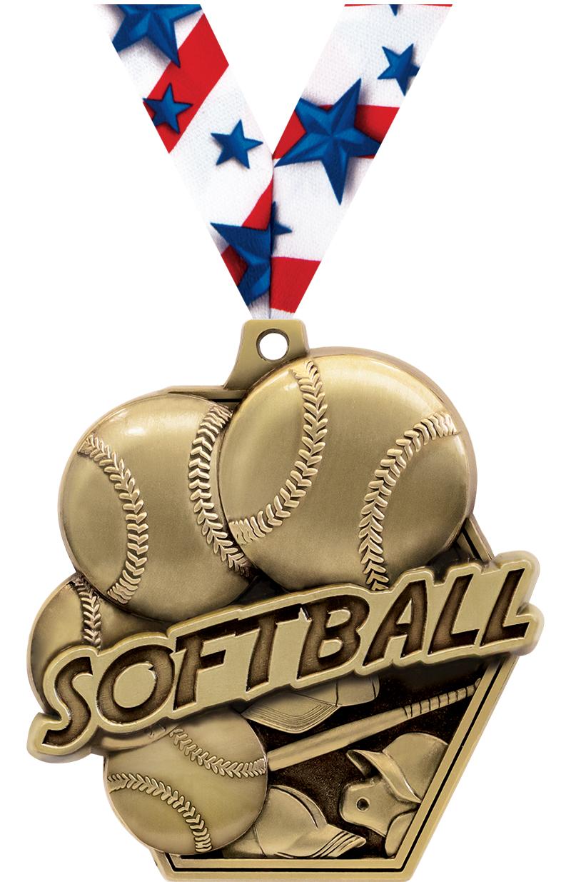 2.25" MASTERS SOFTBALL MDL GD