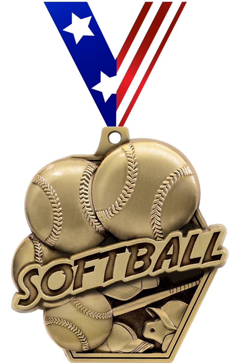 2.25" MASTERS SOFTBALL MDL GD