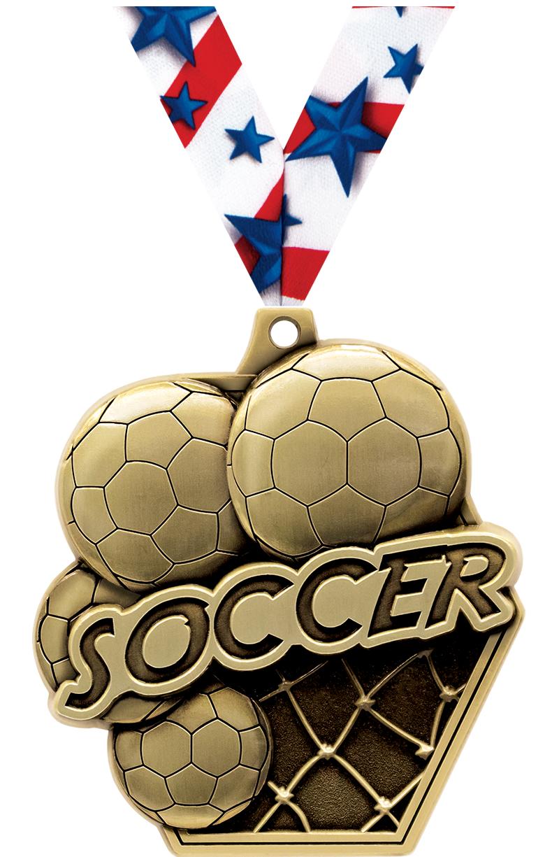 2.25" MASTERS SOCCER MDL GD