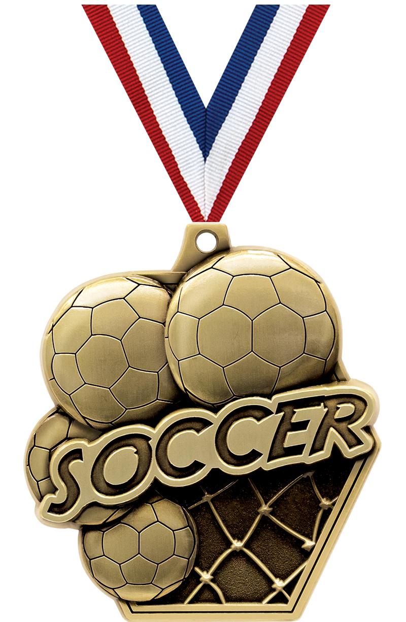 2.25" MASTERS SOCCER MDL GD