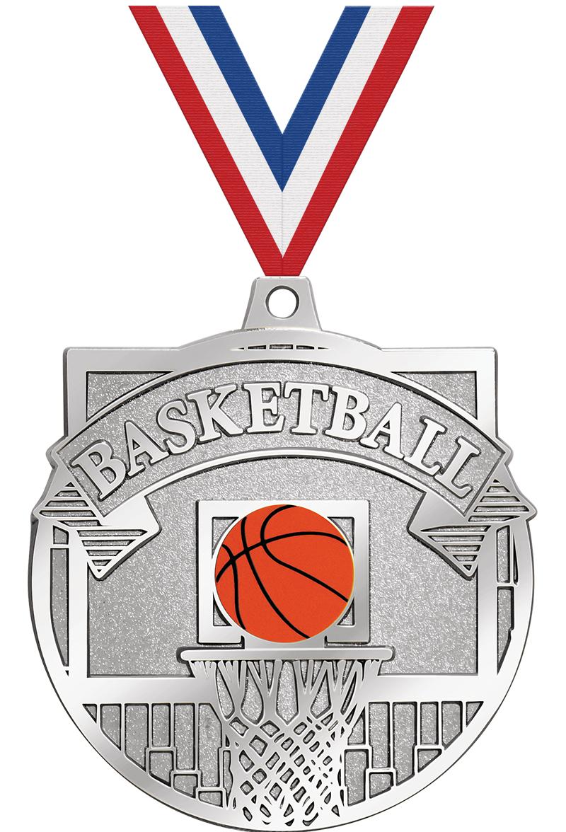 2.25"GILDED BASKETBALL MDL SV